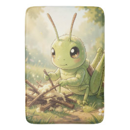 The Grasshopper and the Nectar Artwork Badmat