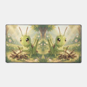 The Grasshopper and the Nectar Artwork Bureaumat (Voorkant)