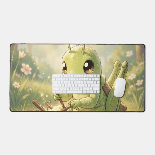 The Grasshopper and the Nectar Artwork Bureaumat (Keyboard & Muis)
