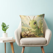 The Grasshopper and the Nectar Artwork Kussen (Stoel)
