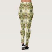 The Grasshopper and the Nectar Artwork Leggings (Achterkant)
