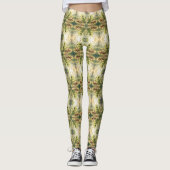 The Grasshopper and the Nectar Artwork Leggings (Voorkant)
