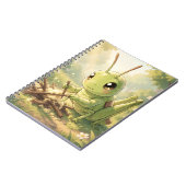 The Grasshopper and the Nectar Artwork Notitieboek (Linkerzijde)