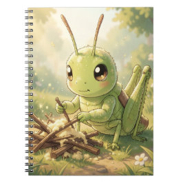 The Grasshopper and the Nectar Artwork Notitieboek