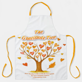 The Gratitude Tree All-Over Print Apron Schort