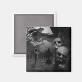 The Graveyard Shift - Gothic Magneet (Voorkant / Achterkant)