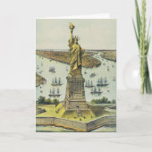 The Great Bartholdi Statue, Statue of Liberty Kaart (Voorkant)