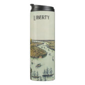 The Great Bartholdi Statue, Statue of Liberty Thermosbeker (Geroteerd rechts)