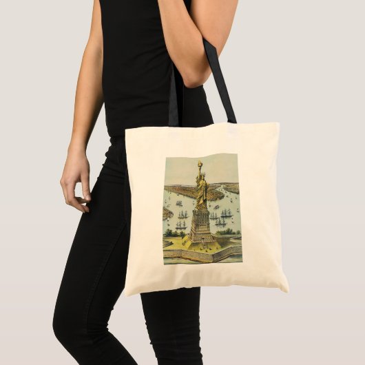 The Great Bartholdi Statue, Statue of Liberty Tote Bag (Voorkant (product))