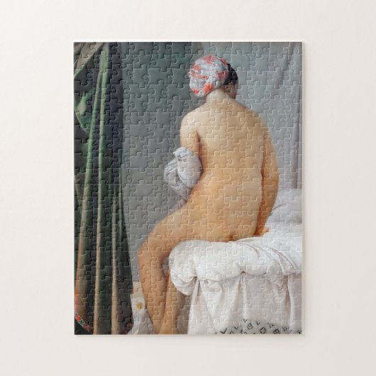 The Great Bather (Seated Woman), Dominique Ingres Legpuzzel (Verticaal)