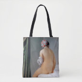 The Great Bather (Seated Woman), Dominique Ingres Tote Bag (Voorkant)