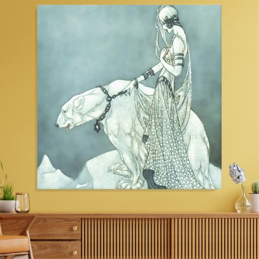 “The Great Bear” van Marjorie Miller Canvas Afdruk (Insitu (Woonkamer))