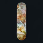 The Great Carina Nebula NGC 3372 Star Birth Skateboard<br><div class="desc">Het fantasieachtige landschap van de nebula wordt gesculpeerd door de actie van uitstromende winden en het verschroeien van ultraviolette straling van de monstersterren die deze inferno bewonen. In het proces versnipperen deze sterren het omringende materiaal dat het laatste vestige is van de reuzenwolk waaruit de sterren zijn geboren. De Carina...</div>