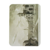 The Great Court Yard, Dublin Castle, 1792 (Engravi Magneet (Verticaal)