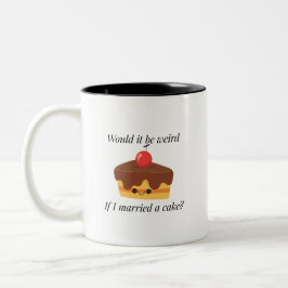 The Great Dessert Debate Tweekleurige Koffiemok