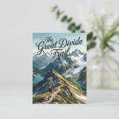 The Great Divide Trail Canada Briefkaart (Staand voorkant)