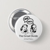 The Great Divide (variant) - Een MisterP-Button Ronde Button 5,7 Cm (Voorkant /achterkant)