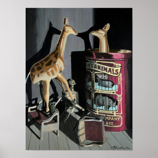 The Great Escape - two giraffes posters (Voorkant)