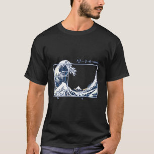 The Great Fibonacci Wave T-shirt