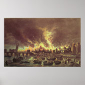 The Great Fire of London, 1666 Poster (Voorkant)