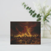The Great Fire of London in 1666 Briefkaart (Staand voorkant)