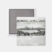 The Great Fire of London in 1666 Magneet (Voorkant / Achterkant)