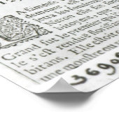 The Great Fire of London in 1666 Poster (Hoek)