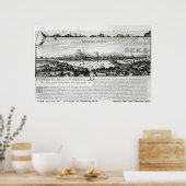 The Great Fire of London in 1666 Poster (Keuken)