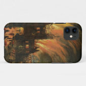 The Great Fire of London (september 1666) met Lud Case-Mate iPhone Case (Achterkant (horizontaal))