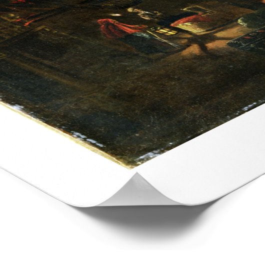 The Great Fire of London (september 1666) met Lud Poster (Hoek)