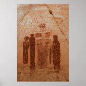 The Great Gallery, Horseshoe Canyon, Utah Poster (Voorkant)