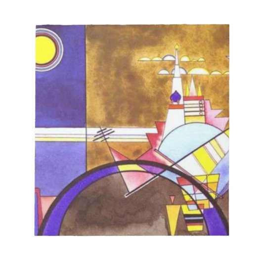 The Great Gate of Kiev Wassily Kandinsky Notitieblok (Voorkant)