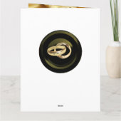 The Great Gatsby Inspiration Save the Date Kaart (Achterkant)