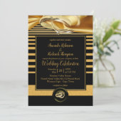 The Great Gatsby Inspiration Uitnodiging voor een  (Staand voorkant)