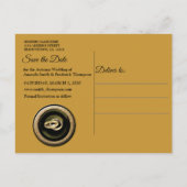 The Great Gatsby Sla de datum op Aankondigingskaart (Achterkant)