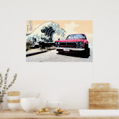 "The Great Hakosuka" Skyline on PCH Poster (Keuken)