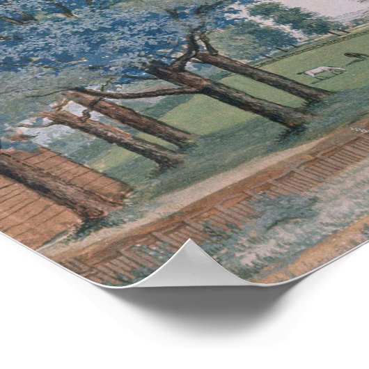 The Great House and Park at Chawton, c.1780 Poster (Hoek)