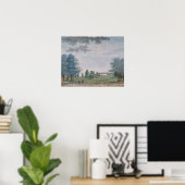 The Great House and Park at Chawton, c.1780 Poster (Thuiskantoor)