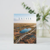 The Great Kemeri Bog Boardwalk, Latvia Briefkaart (Staand voorkant)