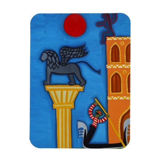 The Great Lion of Venice 2006 Magneet (Verticaal)