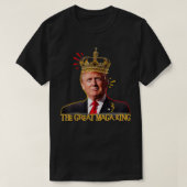 The Great Maga King Pro Trump For 2024 T-shirt (Design voorkant)