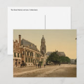 The Great Market, Arnhem, Nederland Briefkaart (Voorkant / Achterkant)
