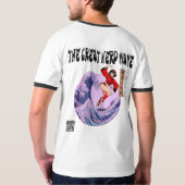 The Great Nerd Wave T-shirt (Achterkant volledig)