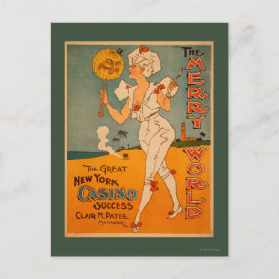 The Great New York Casino Success Theatre Briefkaart