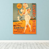 The Great New York Casino Success Theatre Canvas Afdruk (Insitu (Houten vloer))