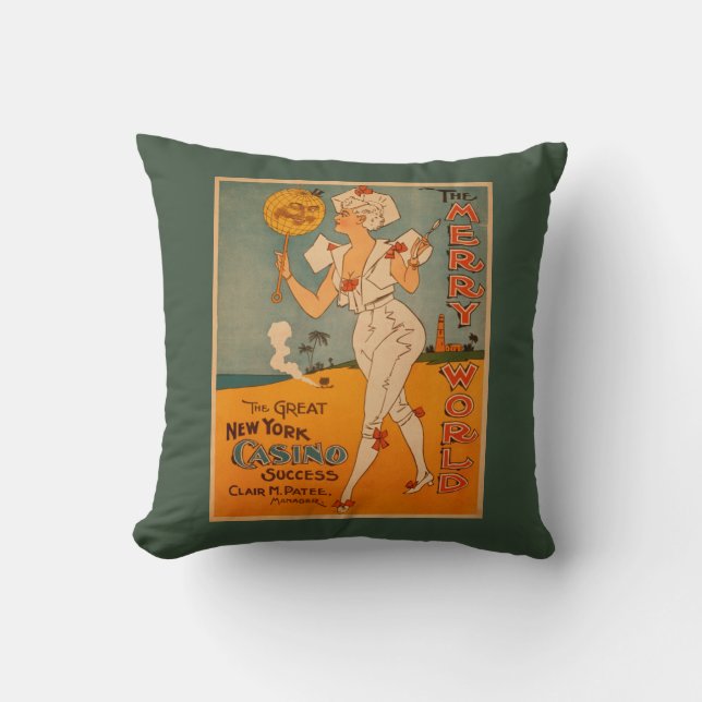 The Great New York Casino Succestheater Kussen (Voorkant)