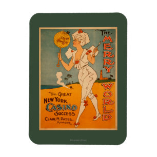 The Great New York Casino Succestheater Magneet