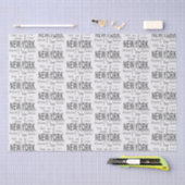 The Great New York City (typografie) Tissuepapier (Craft)