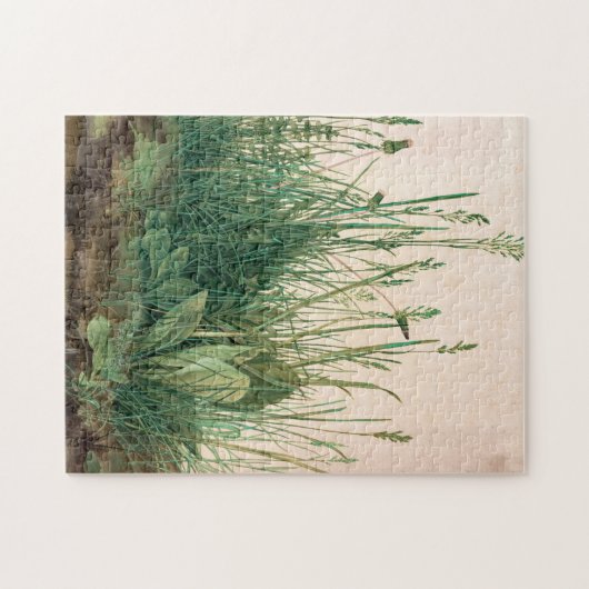 The Great Piece of Turf, 1503, door Albrecht Durer Legpuzzel (Horizontaal)