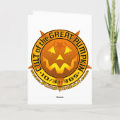 The Great Pumpkin (Died for Your Treats) Card Kaart (Achterkant)